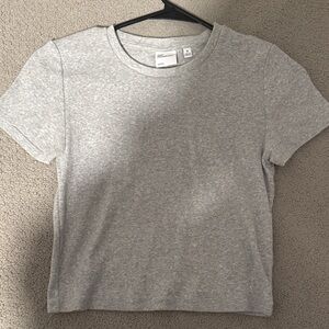 Aritzia homestretch Gray Short Sleeve T-Shirt
